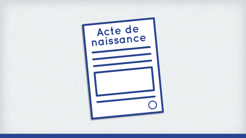 Actes de naissance et de décés