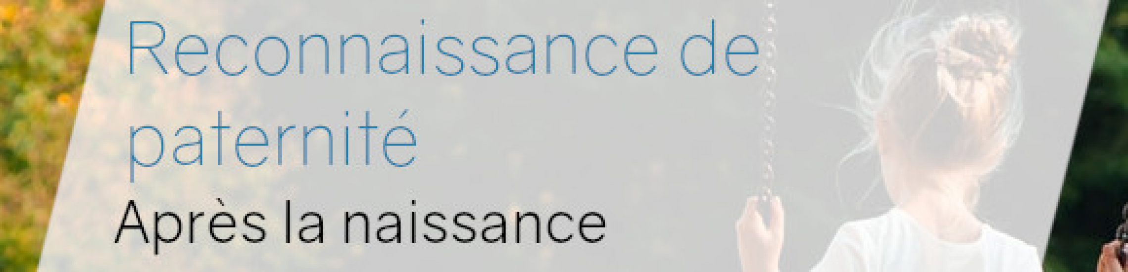 Reconnaissance de paternité