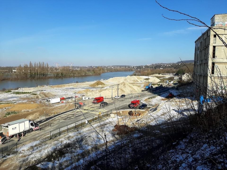 Travaux Seine Parisii