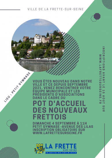 Pot d'accueil des nouveaux frettois