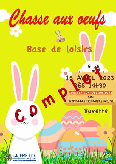 Chasse oeufs - Complet