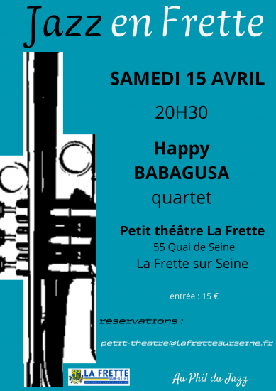 Affiche concert Jazz en Frette 2023