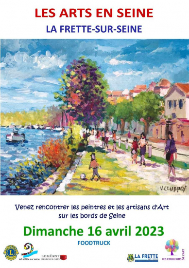 Affiche de la journée Arts en Seine