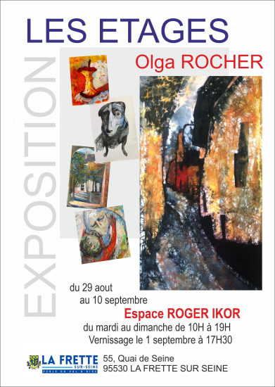 affiche exposition Olga 2023