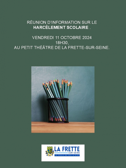 Harcèlement scolaire