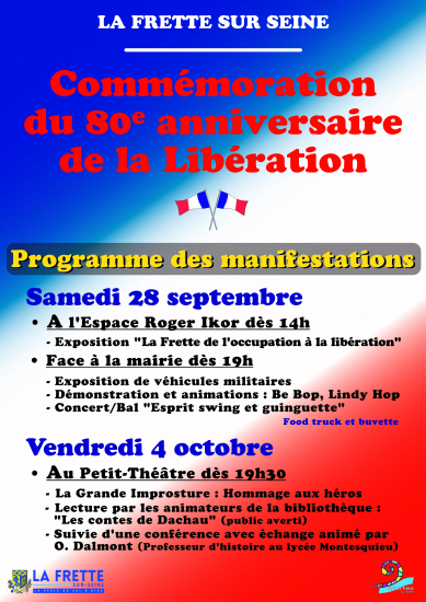 Commémoration 80 ans libération