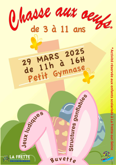 Chasse aux oeufs 2025