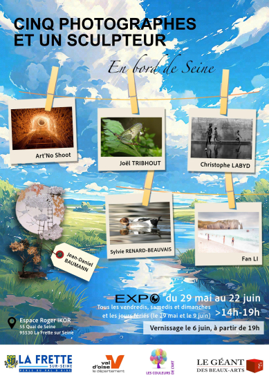 1 sculpteur et 5 photographes 2025