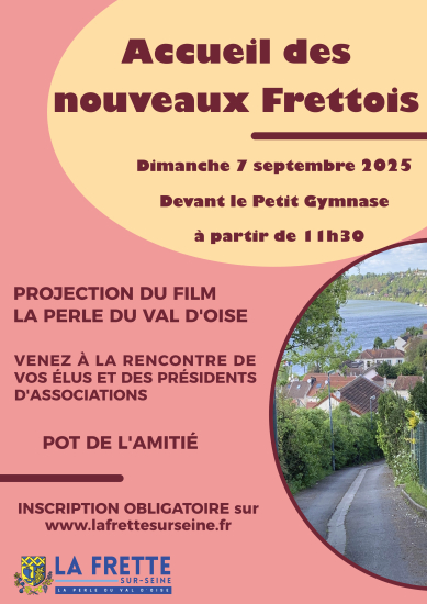 Pot d'accueil des nouveaux Frettois