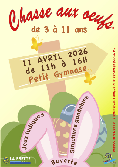 Chasse aux oeufs 2026