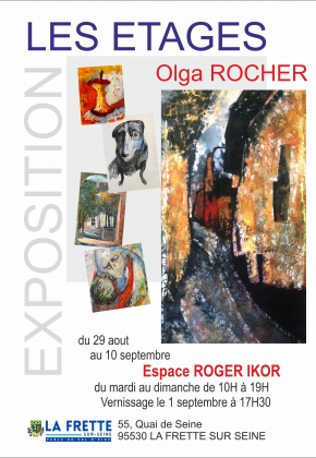 affiche exposition Olga 2023