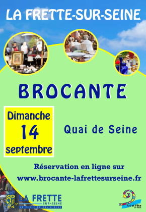 Brocante de La Frette sur Seine