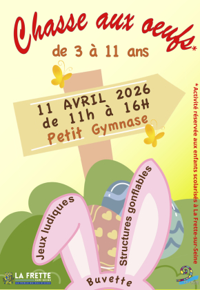 Chasse aux oeufs 2026