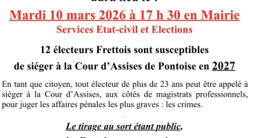 Tirage au sort jurés 2026