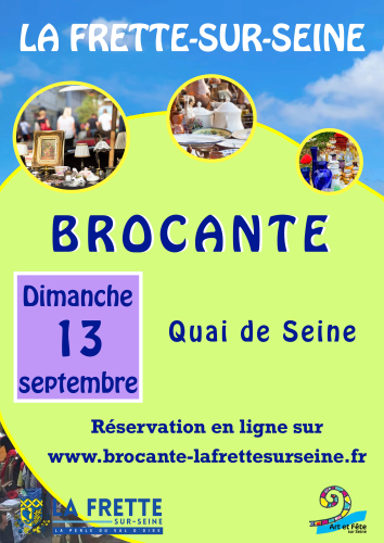 Brocante de La Frette sur Seine