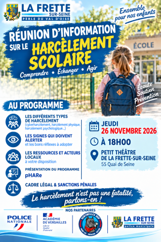 Réunion harcèlement 2026