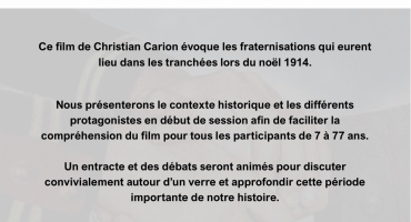 Joyeux Noël film débat